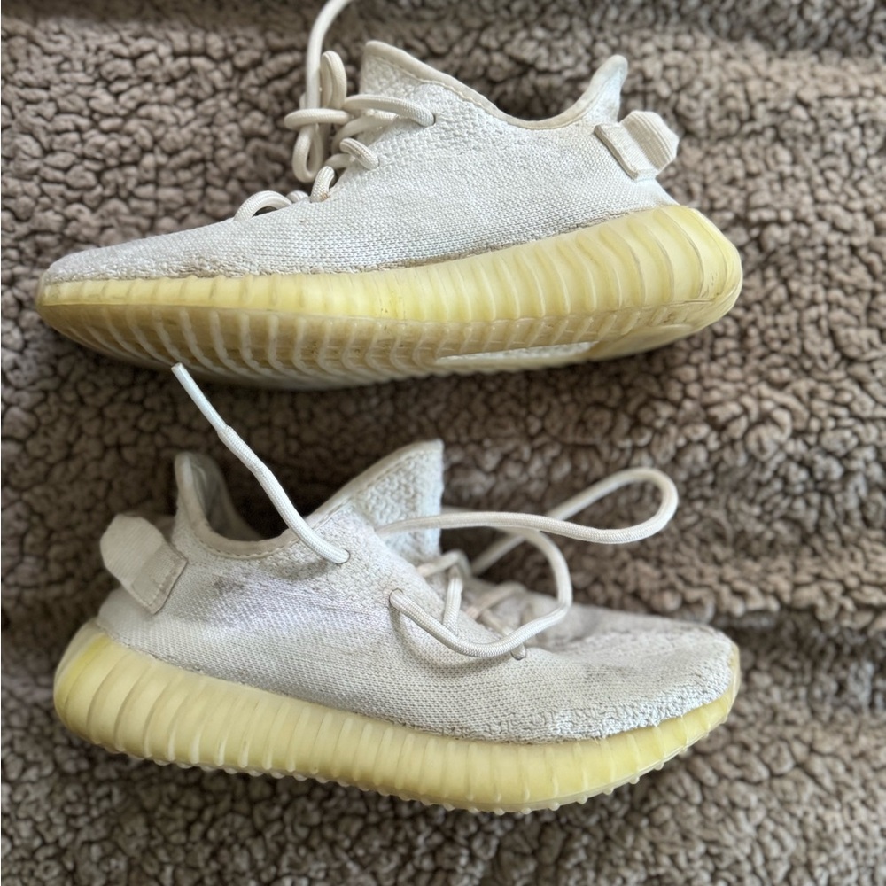 Yeezy Adidas Cream and Yellow